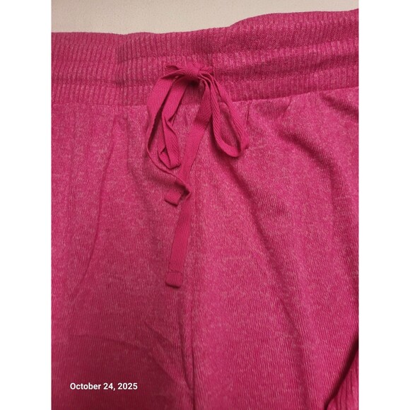 NATORI  Bella Spring Hacci Jogger & Short Sleeve Top Lounge Set Pink XXL - Picture 4 of 7